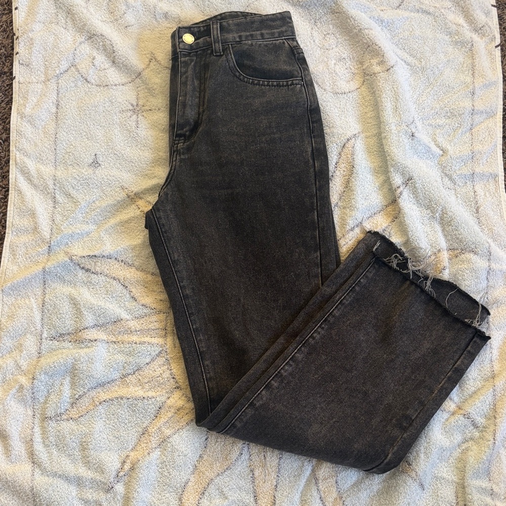 PrettyLittleThing Black Jeans